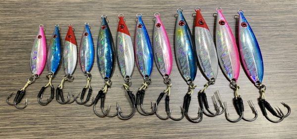 12 Pack Slow Pitch Jigs