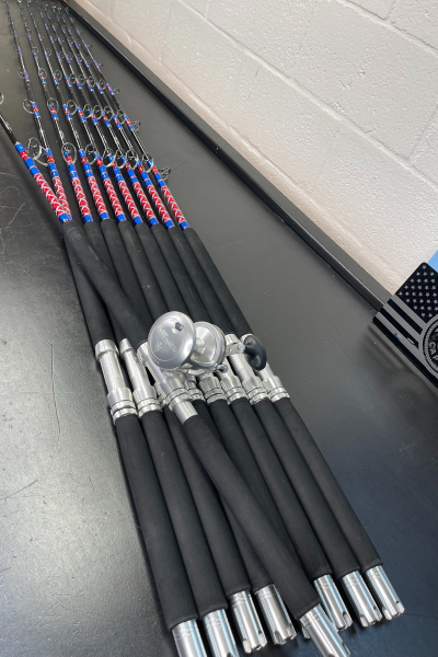 Limited Edition USA Wrap Diamond Series 7' Kingfish 20-50#