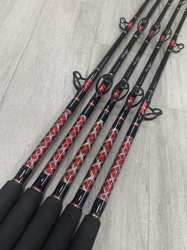7' Kingfish 20-50# - Red - Image 3