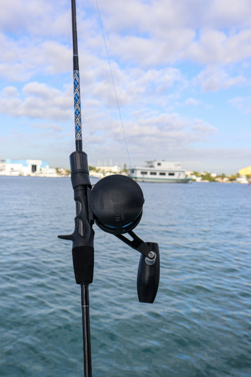 Blue Young Guns Carbon Fiber Slow Pitch Jigging 6'6"