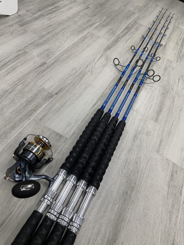 7' Power 4 Black Magic Carbon Fiber Rod with Shimano Twin Power 10,000 - Image 4