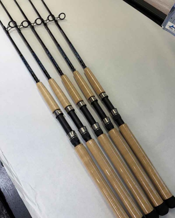 Blue/Gold 7' Inshore Spinning Rod Bundle - Image 4