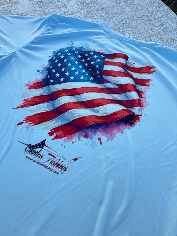 Connley Fishing USA Dry-Fit Shirts - Image 2