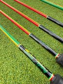 Rasta Painted Limited Edition Rods (Inshore Spin and Slow Pitch)