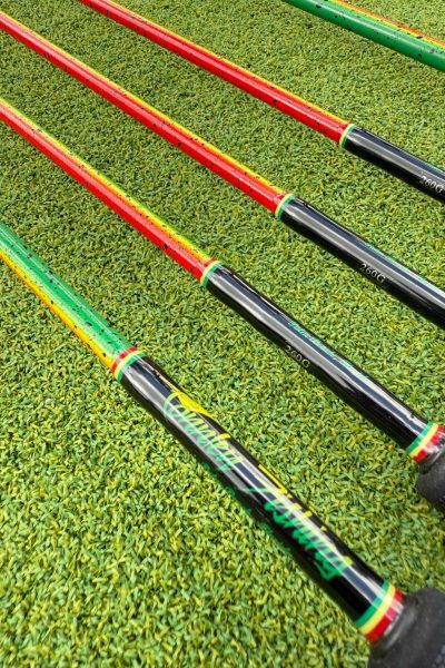 Rasta Painted Limited Edition Rods (Inshore Spin and Slow Pitch)