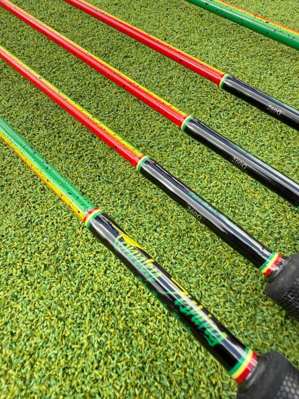 Rasta Painted Limited Edition Rods (Inshore Spin and Slow Pitch)