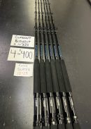 Closeout Bundle - Blue and Gold 6'6" Fluke Slayer Conventional Rods