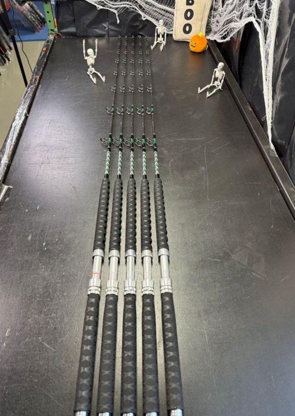 7' Black Magic 4 Conventional 40-65# Custom Forrest Green