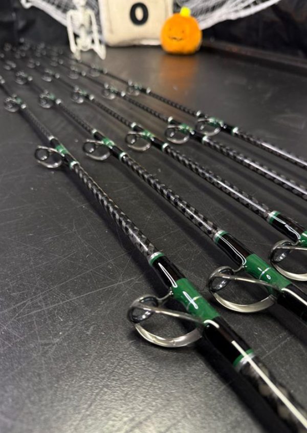 7' Black Magic 4 Conventional 40-65# Custom Forrest Green - Image 3