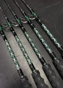 7' Black Magic 4 Conventional 40-65# Custom Forrest Green