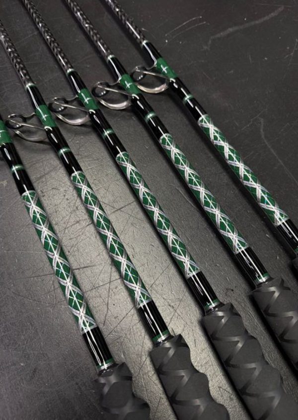 7' Black Magic 4 Conventional 40-65# Custom Forrest Green - Image 2