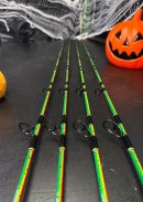 7' Slow Pitch 260g Custom Rasta Painted