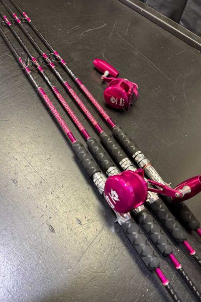 Limited Edition - 7' Pink Platinum Slow Pitch Conventional Combo