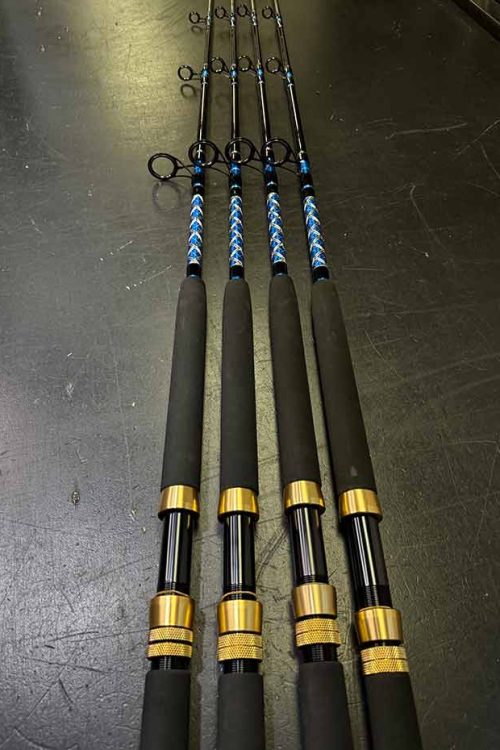 Blue/Gold SP Spin 12-20 - 4 Rod Bundle