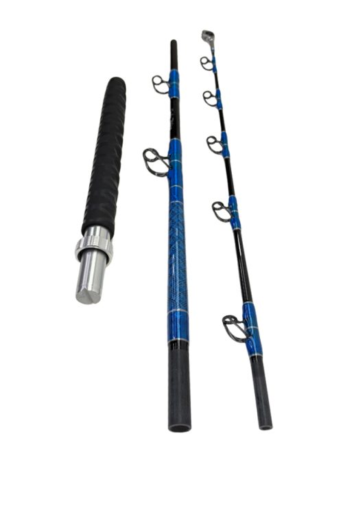 Platinum Series 3 Piece Travel Rod - 6'6" Standup Trolling 30–80