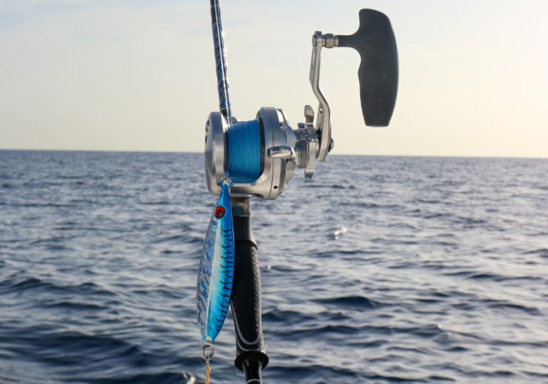 slow pitch jigging rods setup